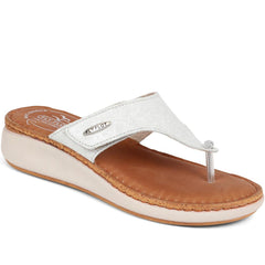Leather Toe Post Sandals - FLY39085 / 324 806