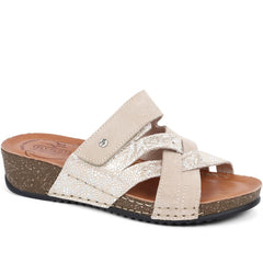 Leather Mule Sandals - FLY37055 / 323 226