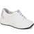 Wide Fit Leather Trainers - CAL37013 / 323 763